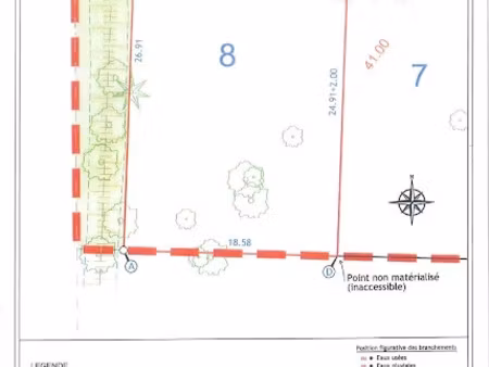 vente terrain 500 m² à pont-scorff (56620)  147 000 €