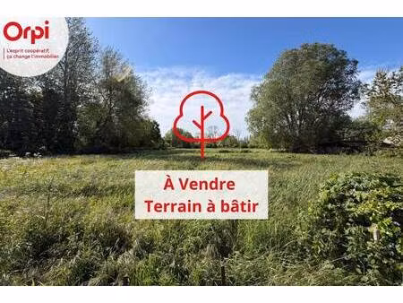 terrain constructible à vendre