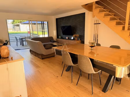 vente maison contemporaine le lion d'angers  103m² 5 pièces 322 000€ avec garage