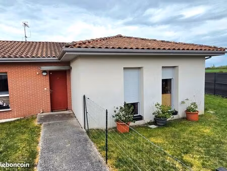 maison t4 de 86m² de plain-pied avec jardin et garage fermé