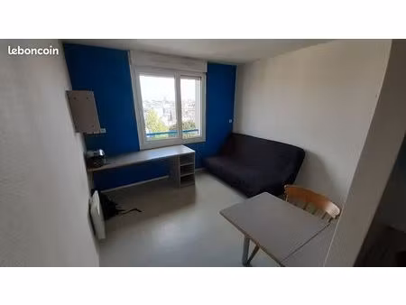 studio meublé dans résidence sécurisée