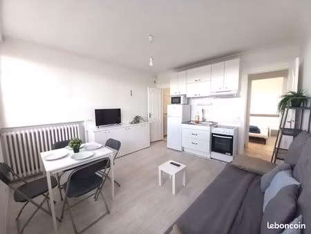 f2 meublé - lumineux - chambre