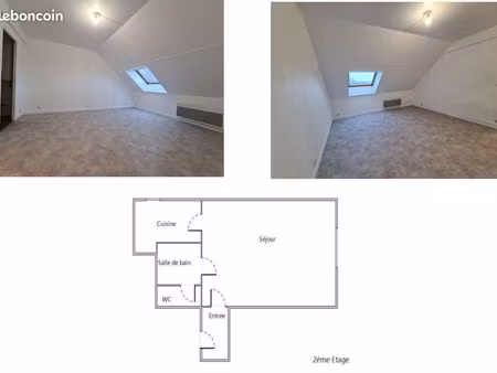 studio 28.66m² - lumineux – parking – quartier calme
