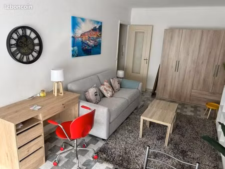 studio etudiant meublé 34 m² – menton – septembre à juin