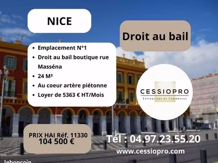 local 24 m² nice
