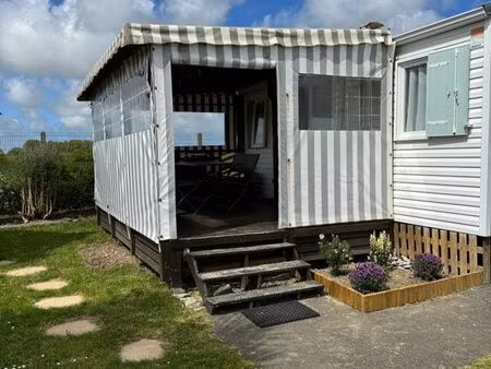 vente terrain avec mobil-home