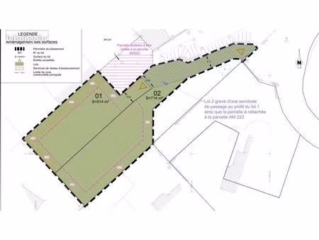 terrain 514 m² erquy