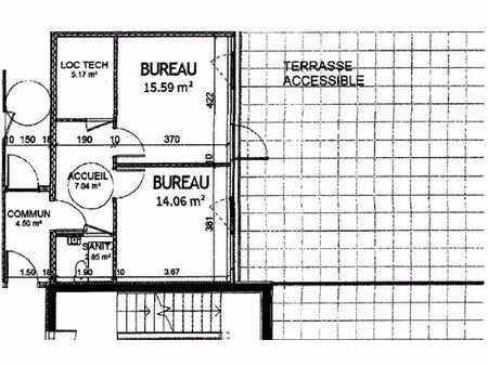 bureau prestigieux de 48 m2 en location - cournon-d'auvergne  auvergne-rhône-alpes