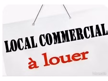 à louer – local commercial idéalement situé avec forte visibilité