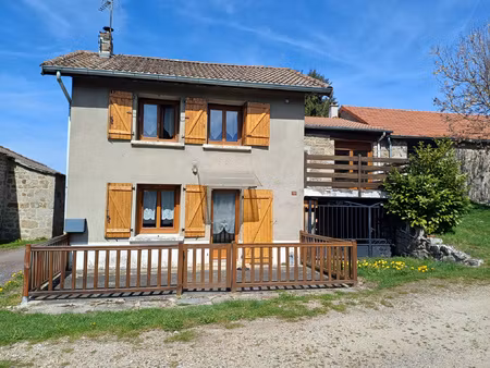 ferme rénovée 120m2 hab  comprenant maison en pierres enduit
