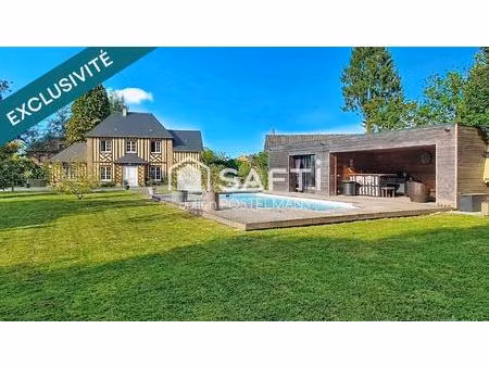 proprièté normande + piscine + pool house