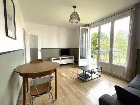 à louer - appartement meuble 2 pieces - joue les tours