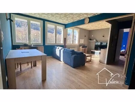 lumineux appartement avec garage  cave et terrain à massiac