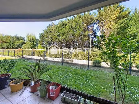 t2 45m2 rez-de-jardin avec terrasse et parking