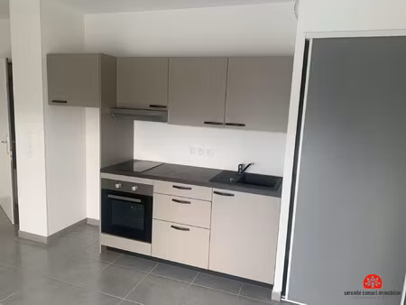 appartement t2 récent lumineux avec jardin privé