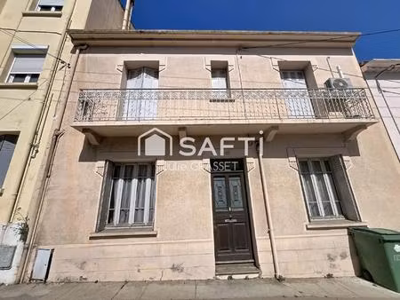 maison de ville des années 30 à rénover avec possibilité de deux logements