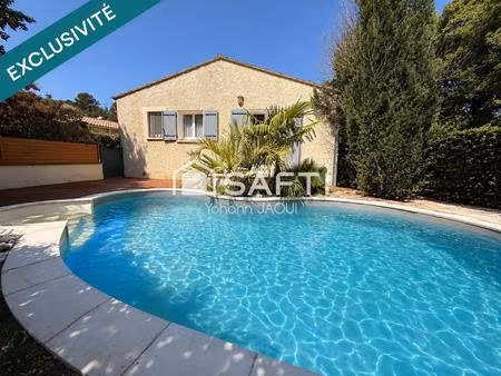 maison familiale t5 98m2 avec piscine  au calme et à pied des commodités – brignoles