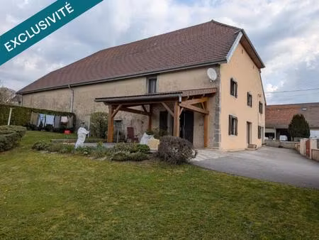 maison en pierre rénovée 4 chambres 172 m² habitables dournon à 10 min de salins et levier