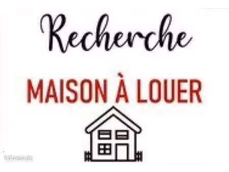 recherche maison en location