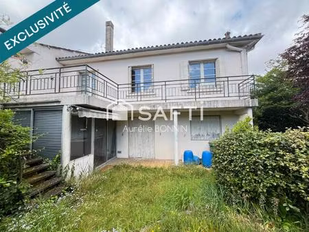 talence maison 4 chambres à rénover avec garage et jardin