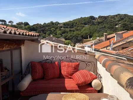 maison de village 2 chambres avec terrasse