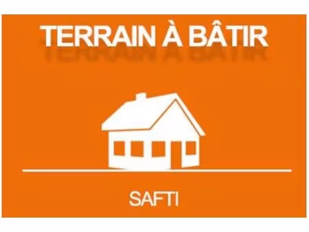 terrain à bâtir.