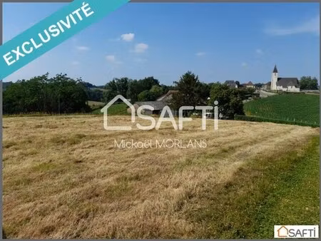 terrain constructible 2917m2 à proximité de navarrenx