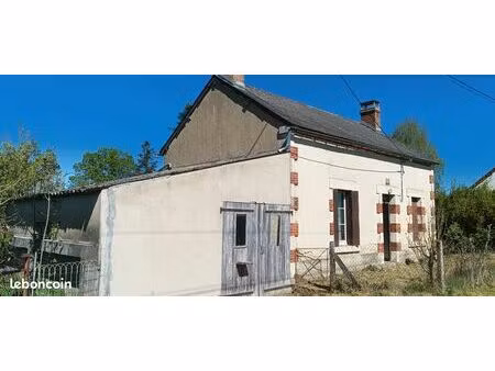 maison 2 pièces 38m² avec terrain 3300m²