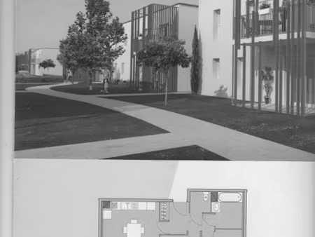 location appartement 3 pièces 60 m² à pessac (33600)  1 035 €