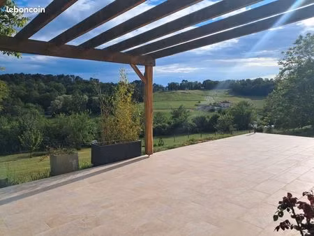 maison sur sous-sol intégral avec vue