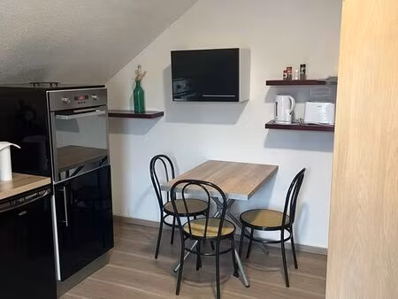 appartement t2 totalement meublé terrain parking audincourt