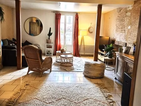 charmante maison de ville 155 m2 jardin terrasse sans frais d'agence