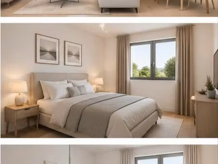 à louer – appartement t3 neuf de 50 m² avec jardin ?