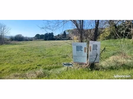 terrain 865 m² montboucher sur jabron