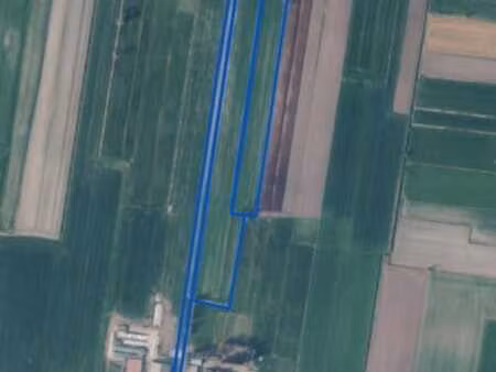 te koop verpachte landbouwgrond gelegen aan de goochelaar...
