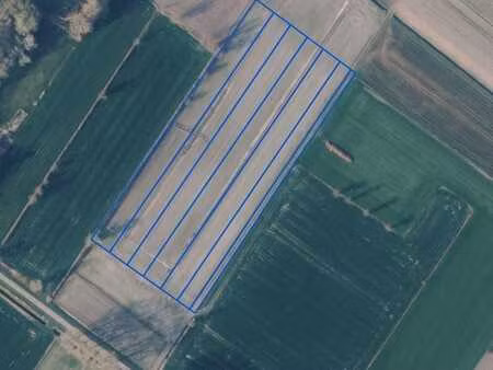 te koop verpachte landbouwgrond gelegen aan de krielweg