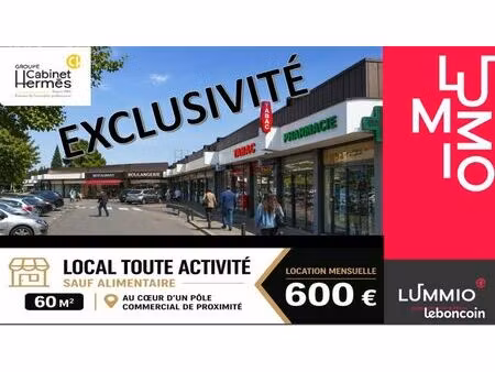 local bureaux 60 m²