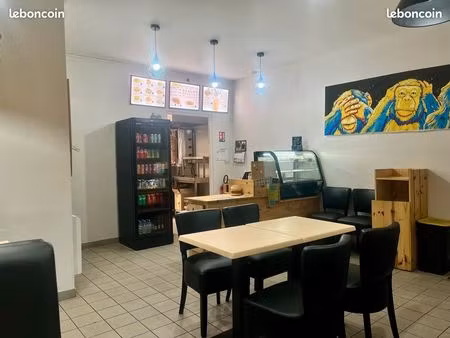 vends fond de commerce restauration rapide