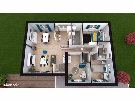 maison 5 pièces 86 m²