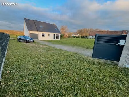 maison neuve 114 m² à vendre ou à louer – terrain de 1301 m² clos avec portail électrique