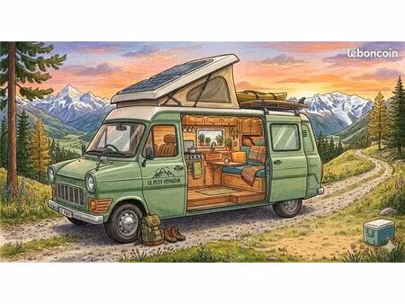 cherche terrain  parking espace pour dormir dans mon van