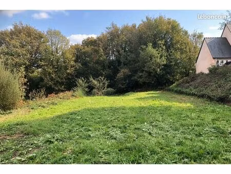 terrain constructible 750m² - plogastel-saint-germain (15min quimper)