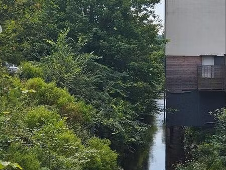 appartement t4 à cheval sur la rivière