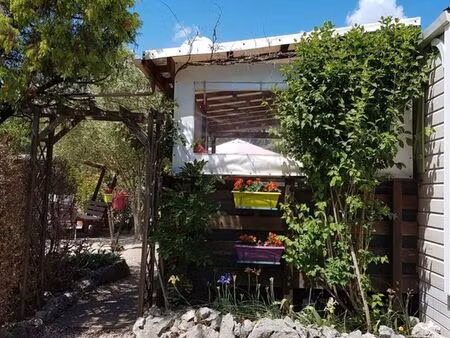 mobil home irm topaze avec terrasse couverte