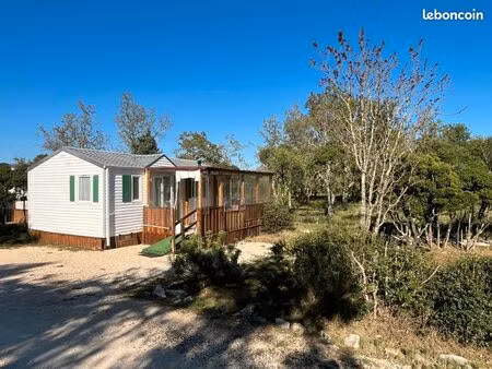 a vendre mobil home dans camping résidentiel à l'année