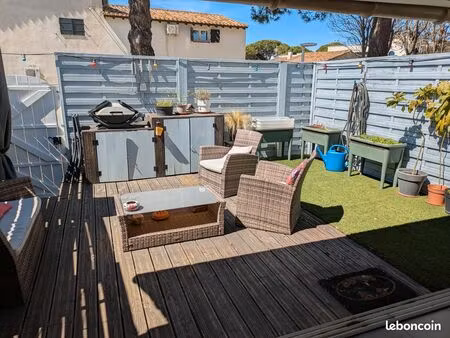 appartement t2 43 m² rez de jardin