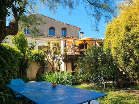 maison de village rénovée saint-hippolyte-du-fort 4 chambres jardin
