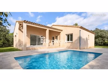 exclusivité – villa contemporaine 2022 sur superbe parcelle de 2 000 m² – garrigue de nîme
