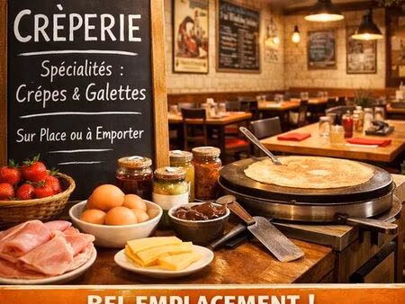 crêperie & restaurant clé en main