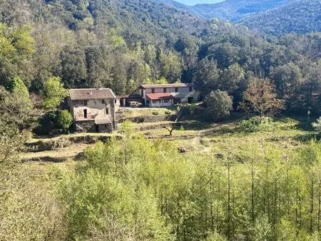 rare - propriété agricole dans les cévennes avec mas